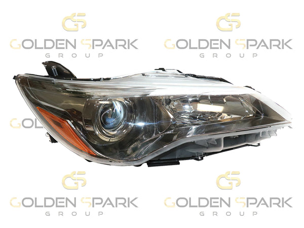 2015-2017 Toyota Camry Headlight Lamp Chrome RH (Passenger Side) - Golden Spark Group