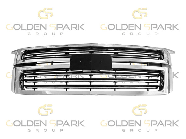 2015-2020 Chevrolet TAHOE Front Bumper Grille W/CHROME - Golden Spark Group
