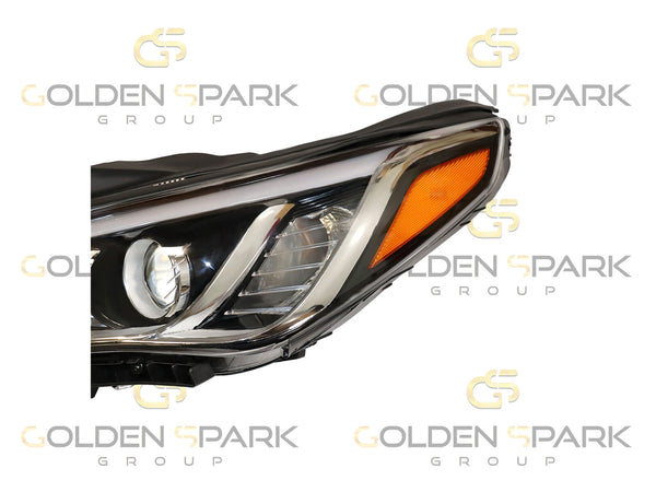 2015-2017 Hyundai Sonata Headlight Halogen LH (Driver Side) - Golden Spark Group