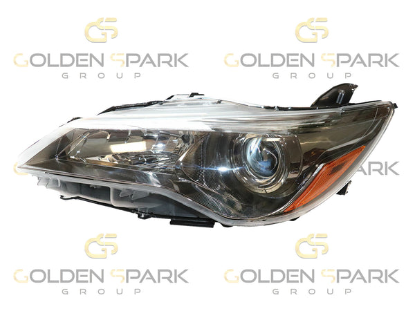 2015-2017 Toyota Camry Headlight Lamp Chrome LH (Driver Side) - Golden Spark Group