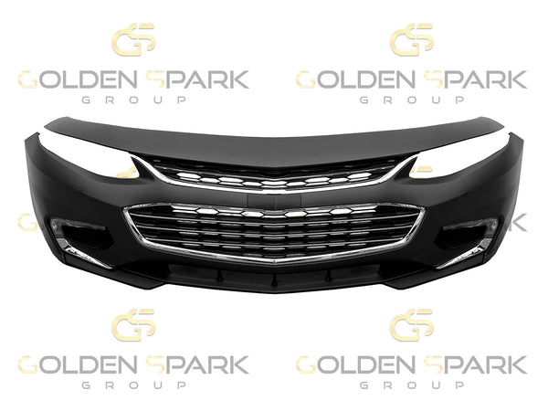 2016-2018 Chevrolet Malibu Front Bumper Cover W/Fog Lamp - Complete Set - Golden Spark Group