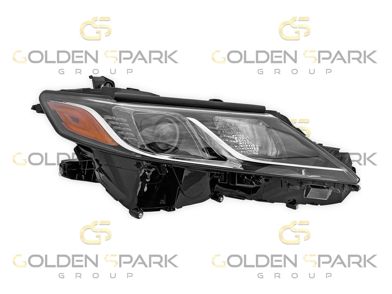 2021 Toyota Camry Headlight Lamp (Chrome Accent) RH (Passenger Side) - Golden Spark Group