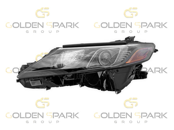 2020-2021 Toyota Camry Headlight Lamp LH (Black Accent) (Driver Side) - Golden Spark Group