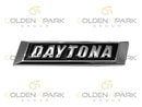 2015-2022 DODGE Charger SRT DAYTONA Grille Emblem - Chrome/Glossy Black Accessory - Golden Spark Group