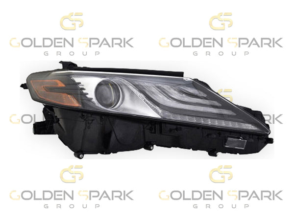2021-2022 Toyota Camry XSE Headlight Lamp (Black Accents) RH (Passenger Side) - Golden Spark Group
