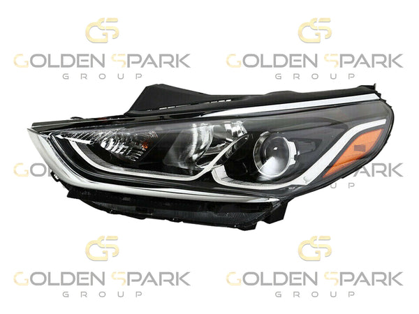 2018-2019 Hyundai Sonata Headlight Assembly - LH (Driver Side) - Golden Spark Group