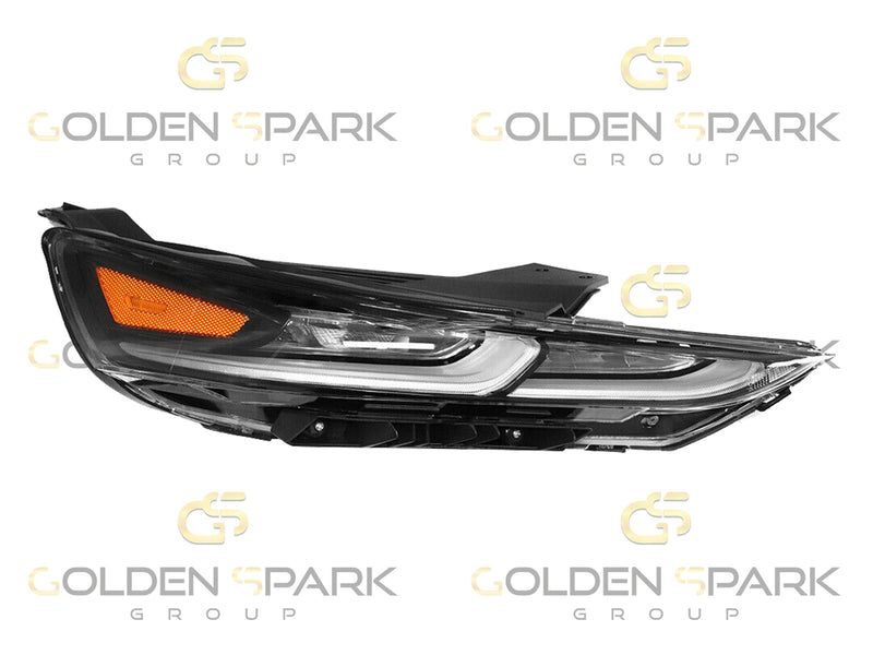 2019-2020 Hyundai Santa Fe Headlight Lamp LED Daytime Running RH (Passenger Side) - Golden Spark Group