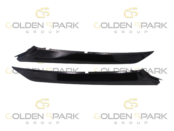 2018-2021 Toyota Camry SE Front Bumper Upper Molding LH & RH (Pair) (Driver & Passenger Side) - Japan Built - Golden Spark Group