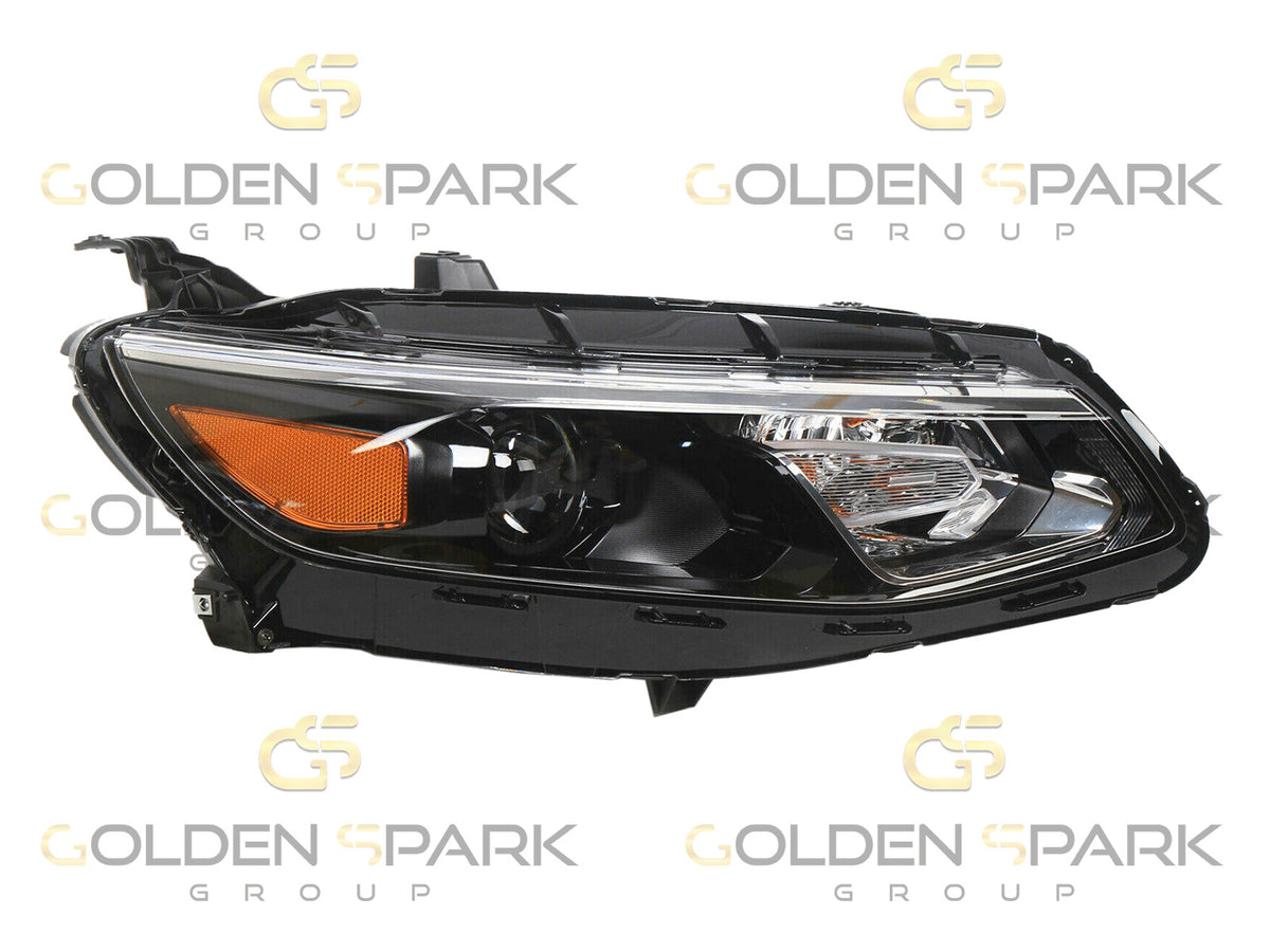 DOT Certified Headlamp For Cruze Right Side Projector Headlight For Chevy Cruze 2016-2018 - Halogen With LED DRL, Chrome Housing Headlight Assemblies For 2014 Chevrolet Cruze