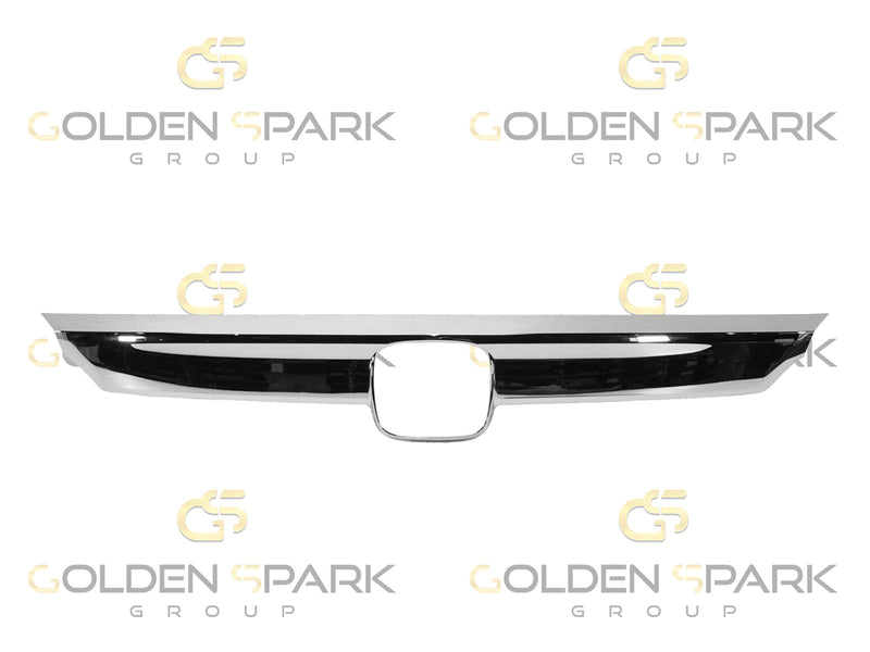 2018-2020 Honda Accord Front Bumper Upper Grille ASSY Chrome (Grille + Molding) - Golden Spark Group