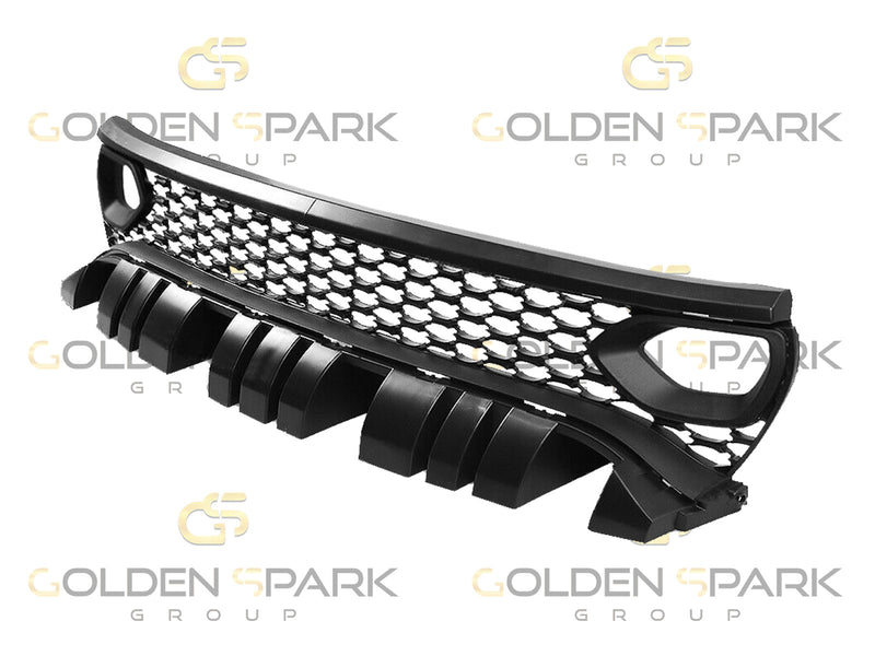 2015-2022 Dodge Charger Front Bumper Upper Grille SRT Style W/HOLE - Golden Spark Group