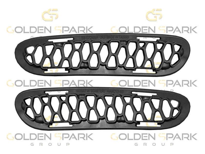 2015-2022 Dodge Charger Rear Bumper BEZEL LH & RH (Pair) (Driver & Passenger Side) - Golden Spark Group