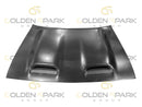 2015-2022 Dodge CHALLENGER Hood Demon (Aluminum) 2 Hole (Red Eye Style) - Golden Spark Group