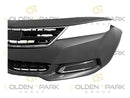 2014-2019 Chevrolet Impala Front Bumper with Upper & Lower Grille W/Fog Lamp Cover Chrome/Black - Golden Spark Group