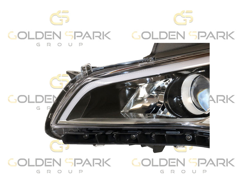 2015-2017 Hyundai Sonata Headlight Halogen LH (Driver Side) - Golden Spark Group