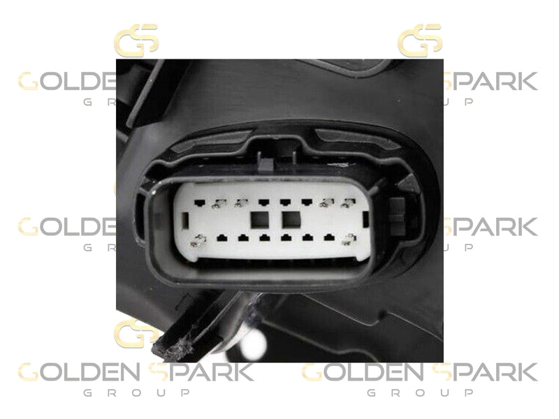2017-2020 Ford Fusion Headlight Lamp (Halogen) W/O Module Signature Lamps RH (Passenger Side) - Golden Spark Group