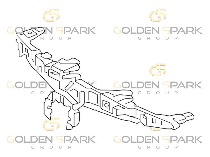 2019-2022 Toyota Avalon Front Bumper Upper Grille Support Bracket - Golden Spark Group