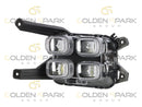 2017-2018 KIA Sportage Fog Lamp LED with Cover LH/RH (Pair) (Driver & Passenger Side) - Golden Spark Group